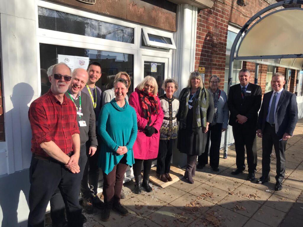 Solent Remade and community partners at the Havant Library of Things launch